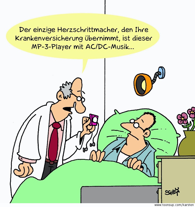 Cartoon: Krankenversicherung 1