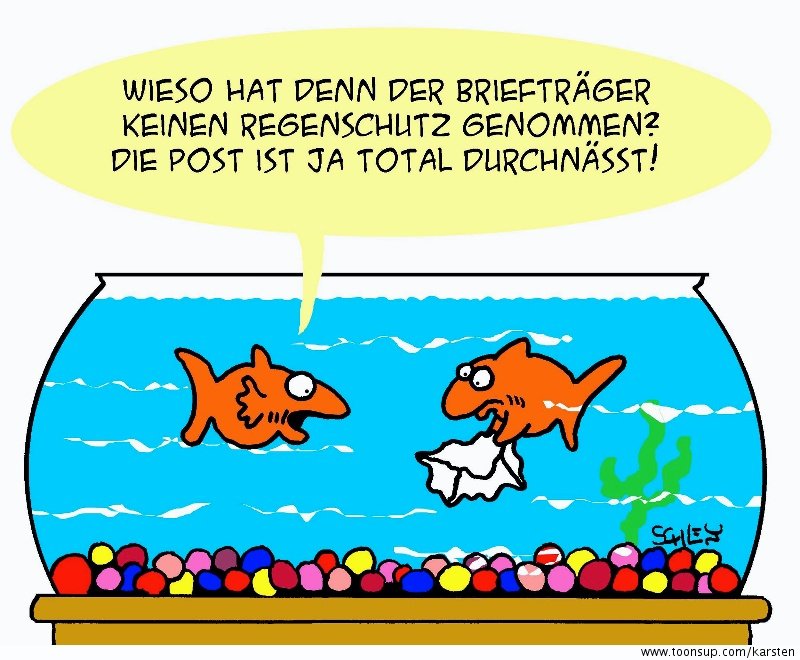 Cartoon: Nass 1