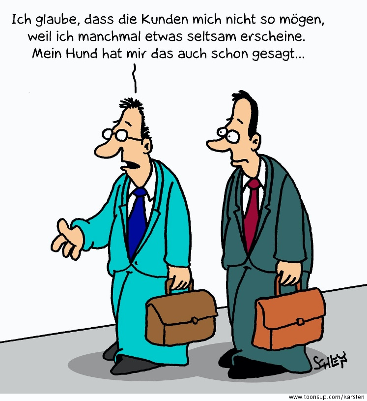 Cartoon: Seltsam 1