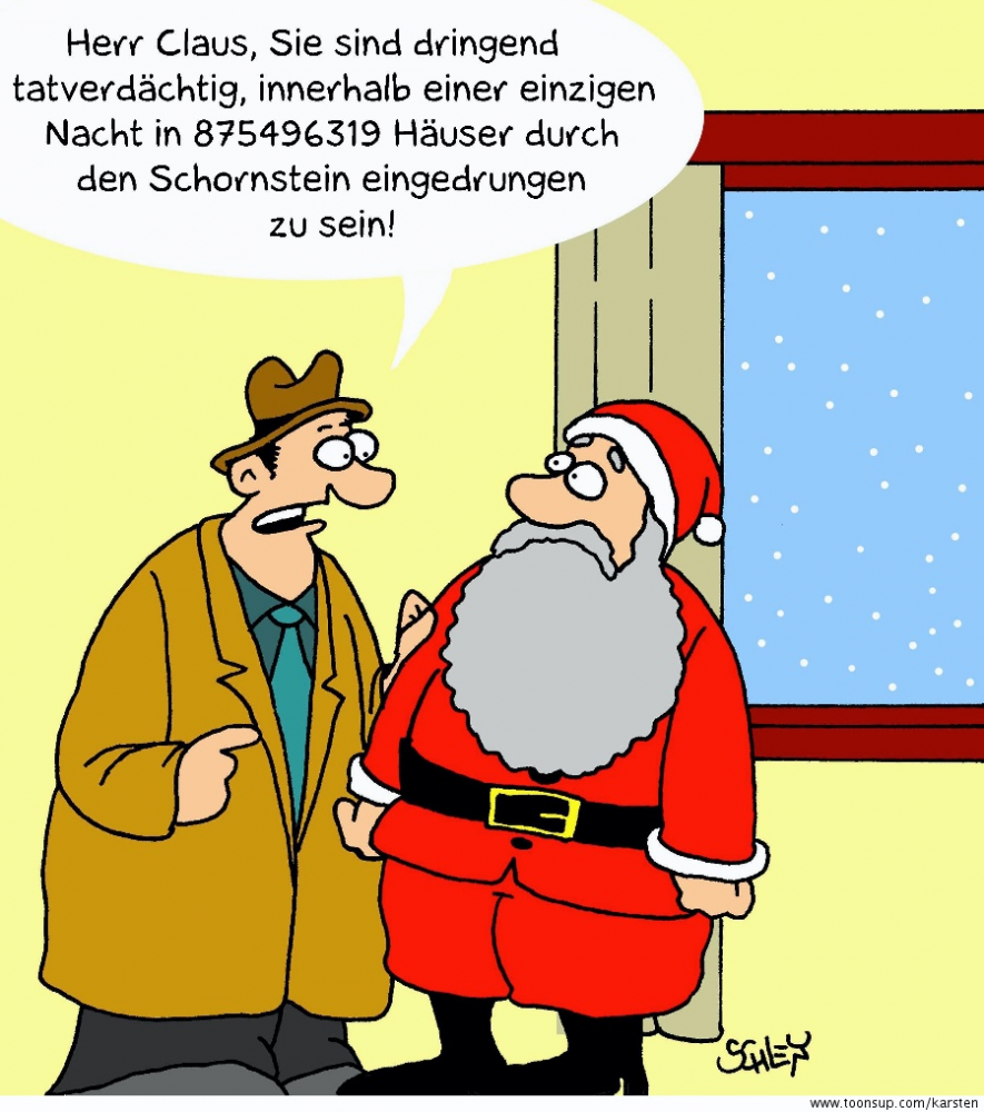 Cartoon: Weihnachten! 1