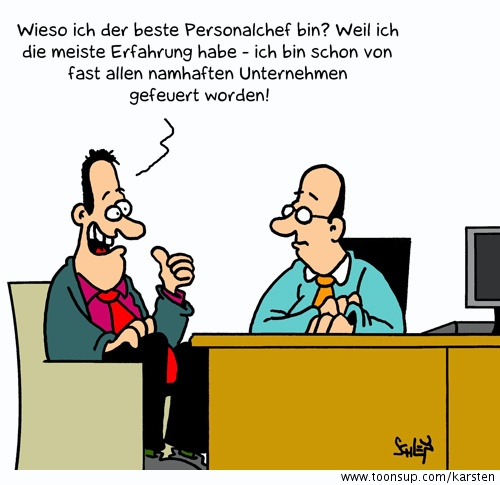 Cartoon: Erfahrung 1