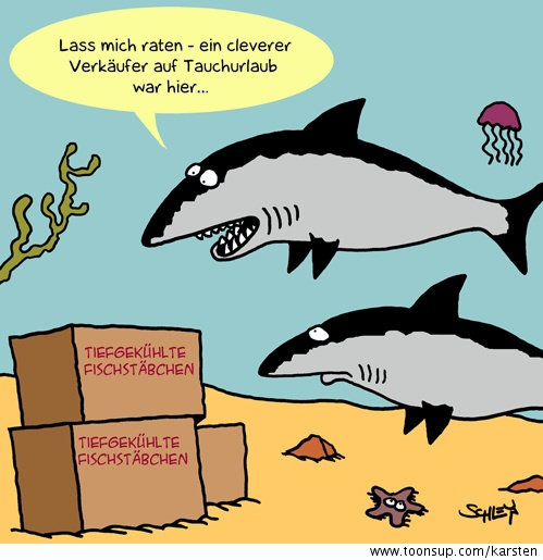 Cartoon: Fisch 1