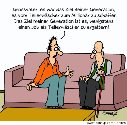 Cartoon: Generationen 1