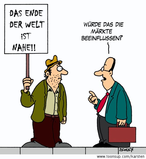 Cartoon: Das Ende der Welt 1