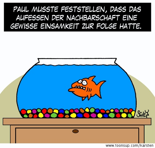 Cartoon: Nachbarschaft 1