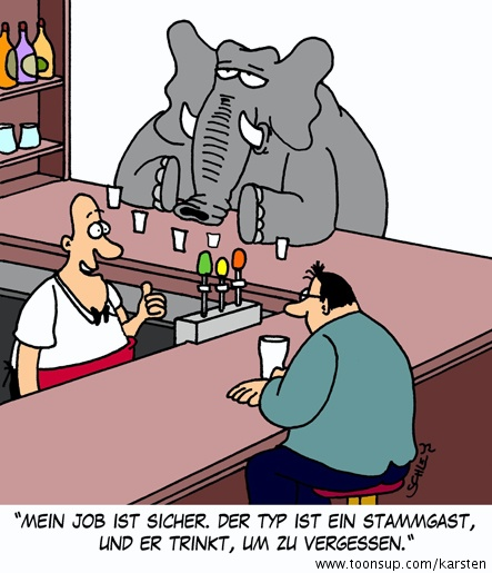 Cartoon: Sicherer Job 1
