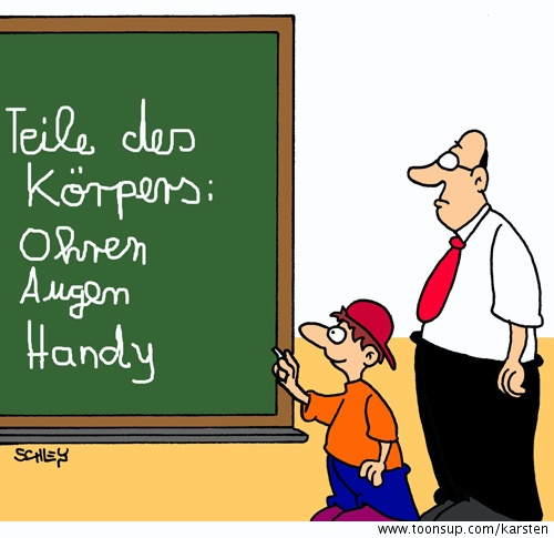 Cartoon: Körperteile 1