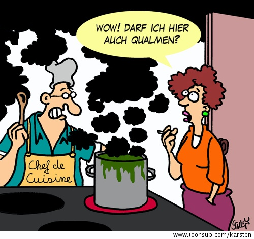 Cartoon: Qualm 1