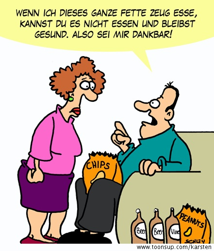 Cartoon: Voll Fett! 1