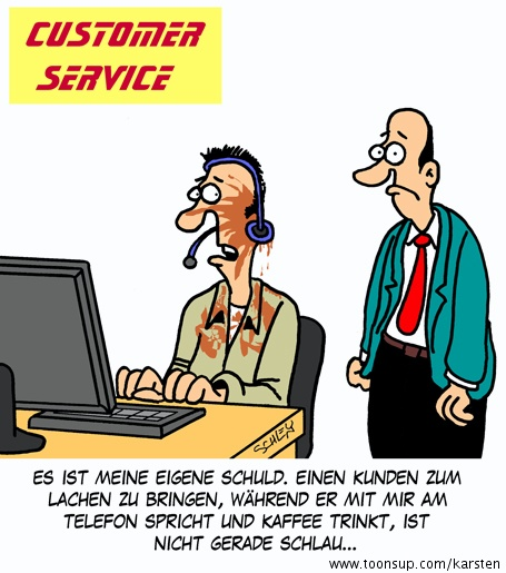 Cartoon: Kaffee 1