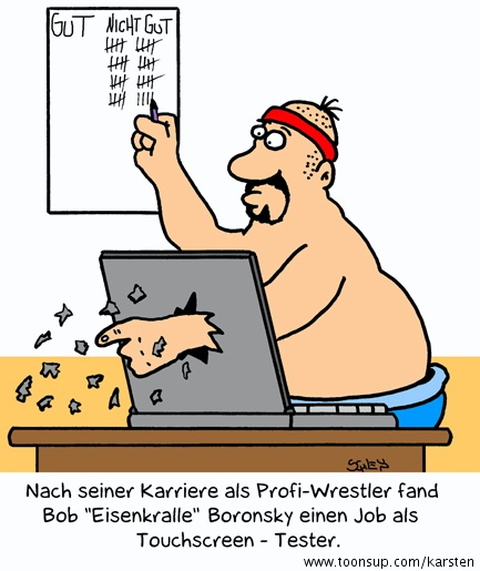 Cartoon: Touchscreen 1
