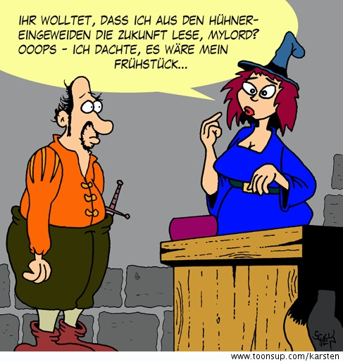 Cartoon: Prognose 1