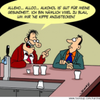 Alkohol ist gesund
