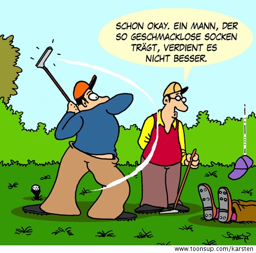 Cartoon: Geschmacklos!!! 1