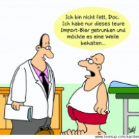 Nicht fett!