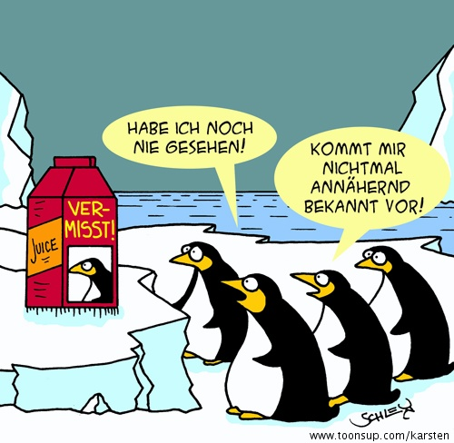 Cartoon: VERMISST!! 1