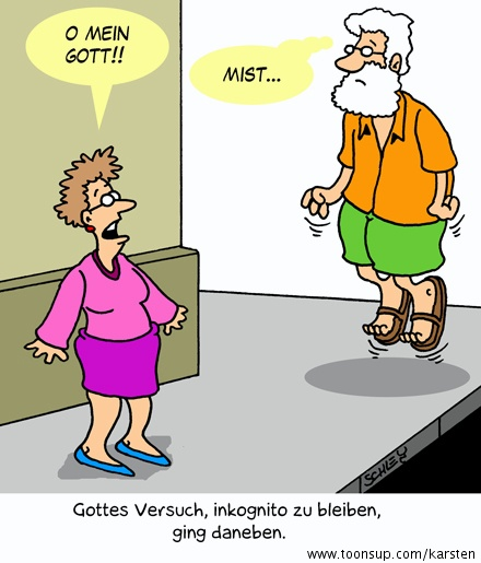 Cartoon: Inkognito 1