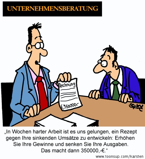 Cartoon: Ratschlag 1