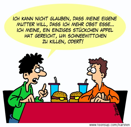 Cartoon: Gesundes Obst??? 1