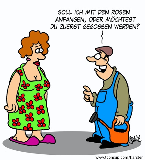 Cartoon: Garten 1