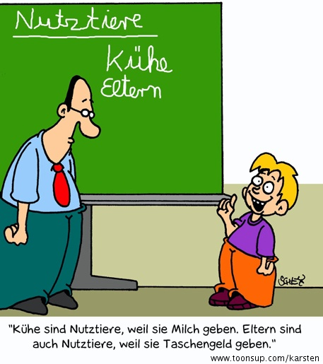 Cartoon: Nutztiere 1