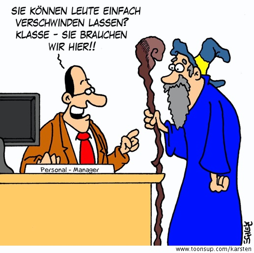 Cartoon: Magie 1