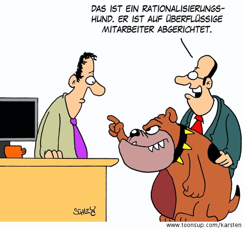 Cartoon: Abgerichtet 1