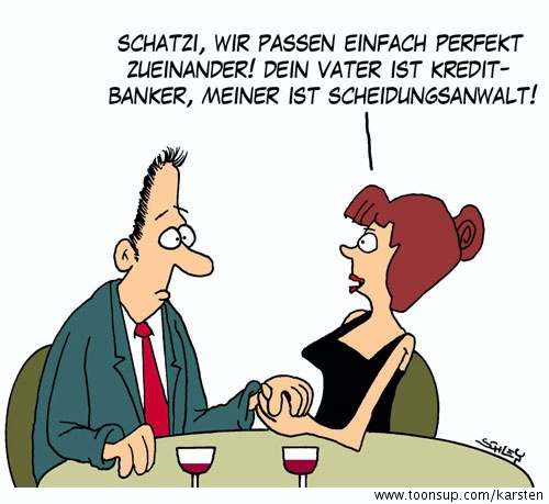 Cartoon: Zusammenpassend 1
