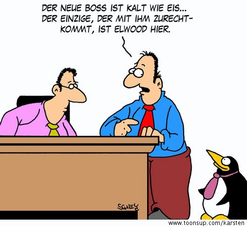 Cartoon: Kalt! 1
