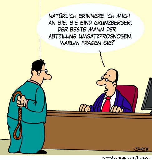 Cartoon: Prognose 1