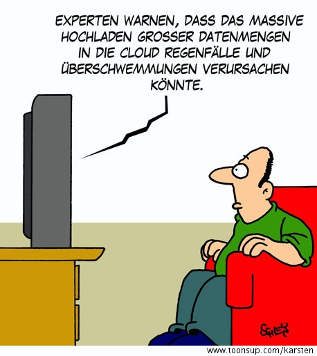 Cartoon: WARNUNG! 1