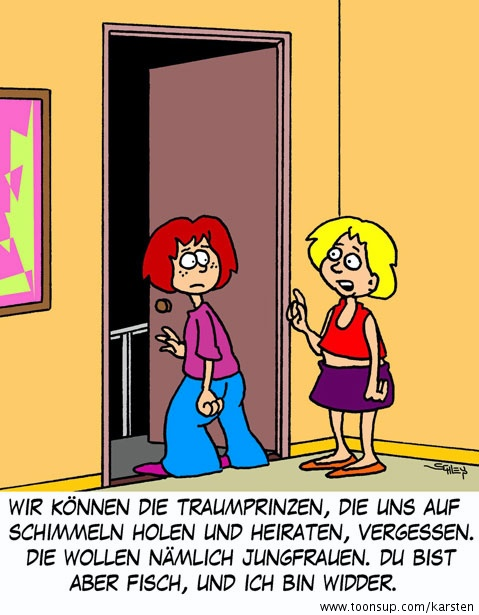 Cartoon: Jungfrauen 1