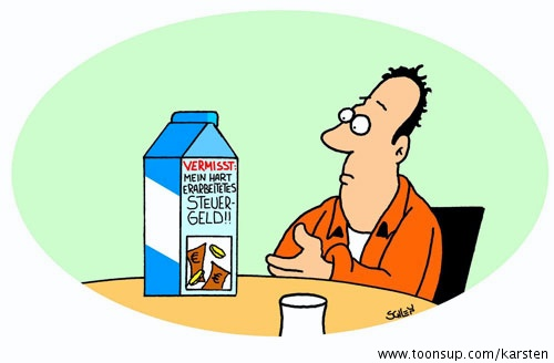 Cartoon: Vermisst! 1