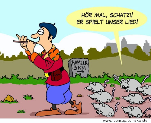 Cartoon: Ratten 1