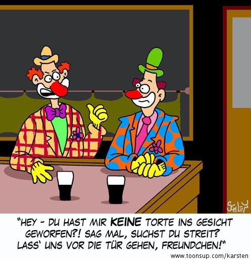 Cartoon: Clowns 1