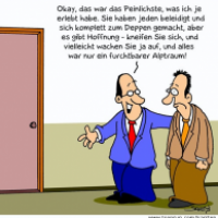 Peinlich!