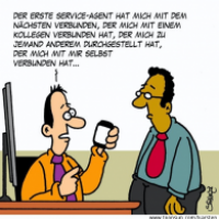 Durchstellen