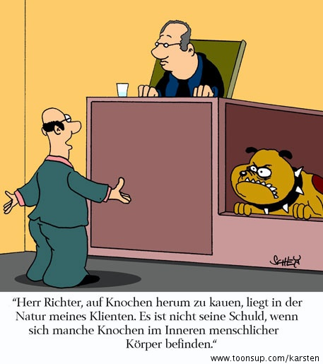 Cartoon: Schuld 1