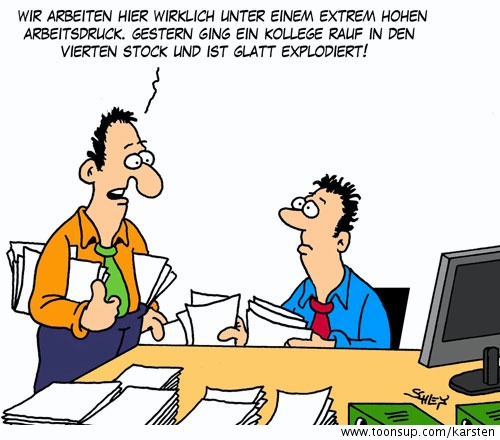 Cartoon: Druck 1