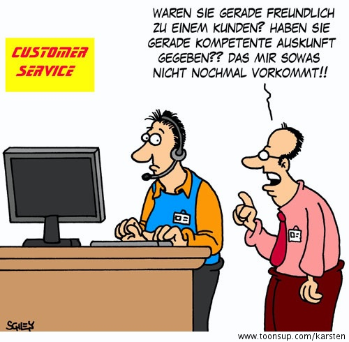 Cartoon: Service 1