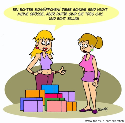 Cartoon: Schnäppchen! 1