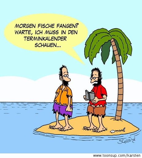 Cartoon: Termine 1