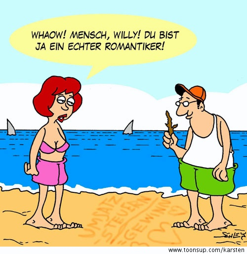 Cartoon: Romantisch 1