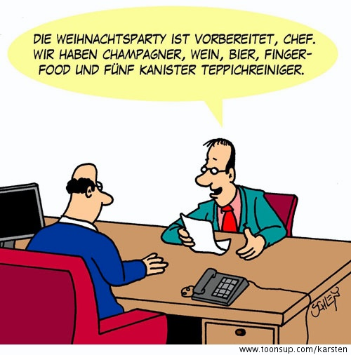 Cartoon: Vorbereitet 1
