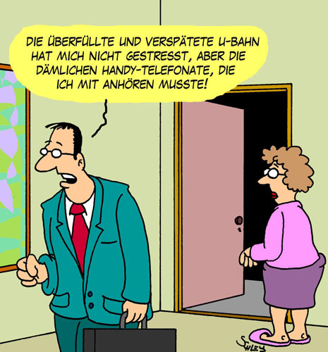 Cartoon: STRESS! 1