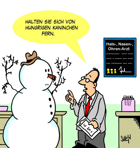Cartoon: Beim Arzt 1