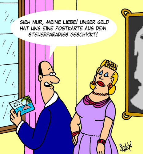 Cartoon: Paradies 1