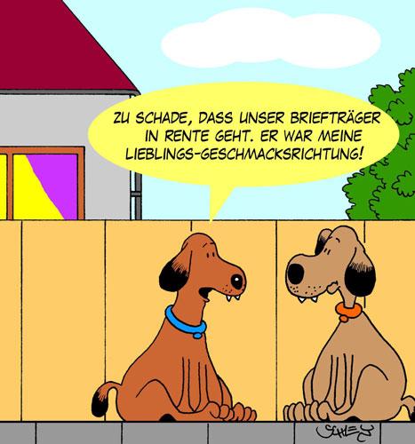 Cartoon: In Rente 1