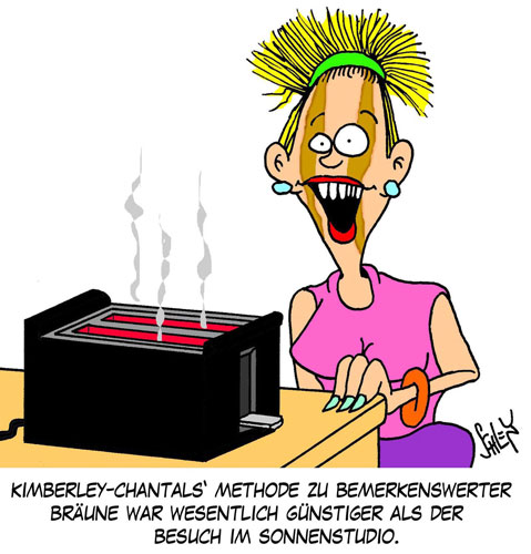 Cartoon: Gesunde Farbe 1