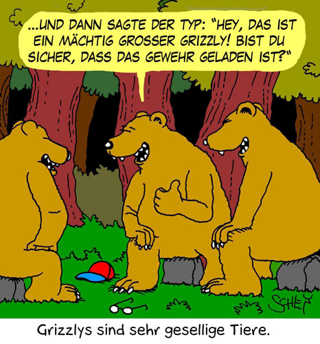 Cartoon: Geselligkeit 1